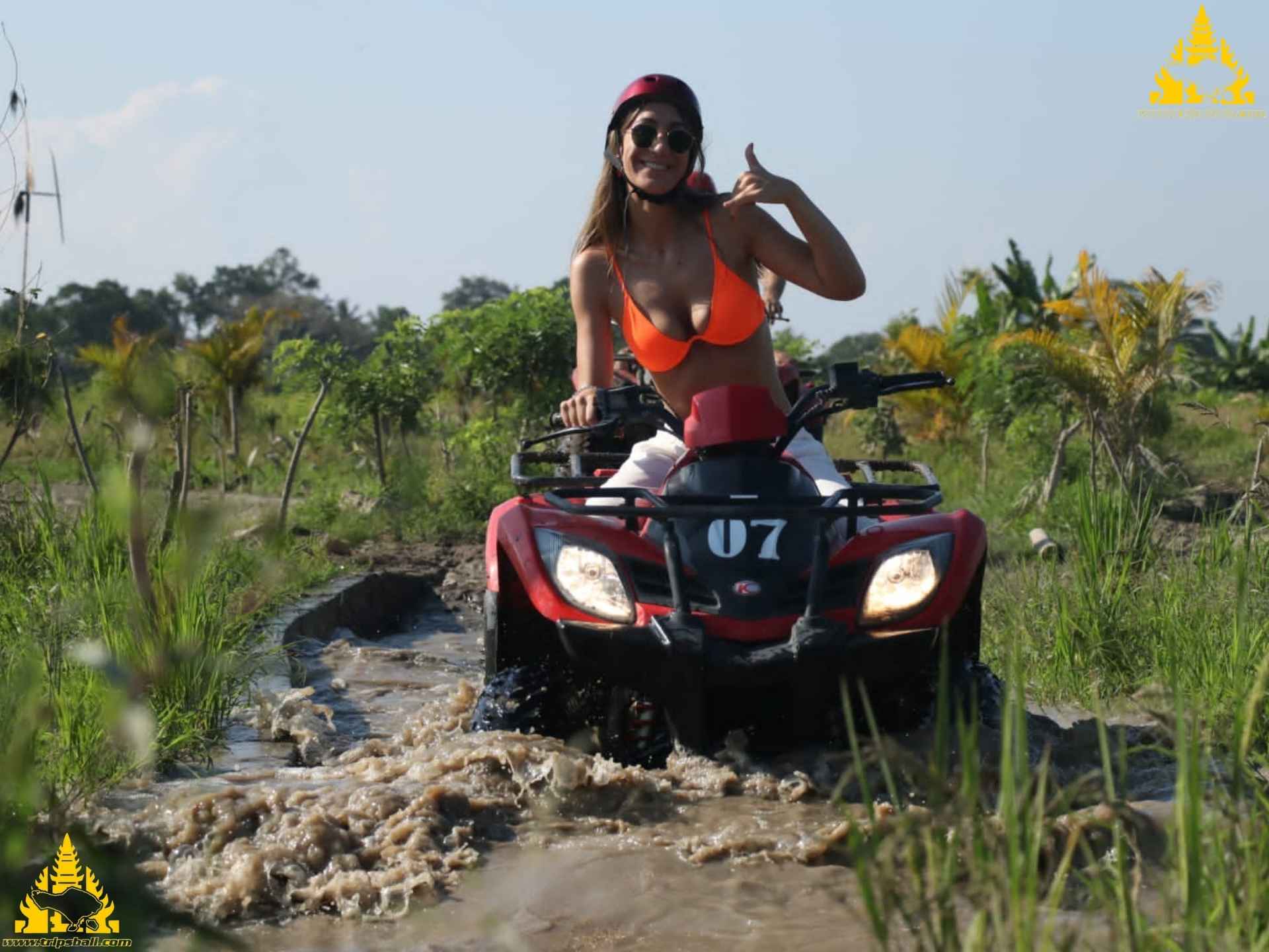 ATV Keepall Bali Adventure Muddy Track