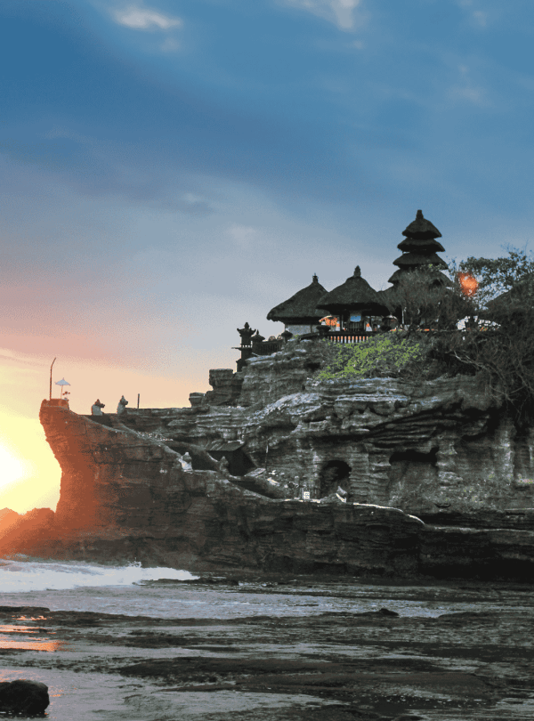 Tanah Lot Temple Sunset View