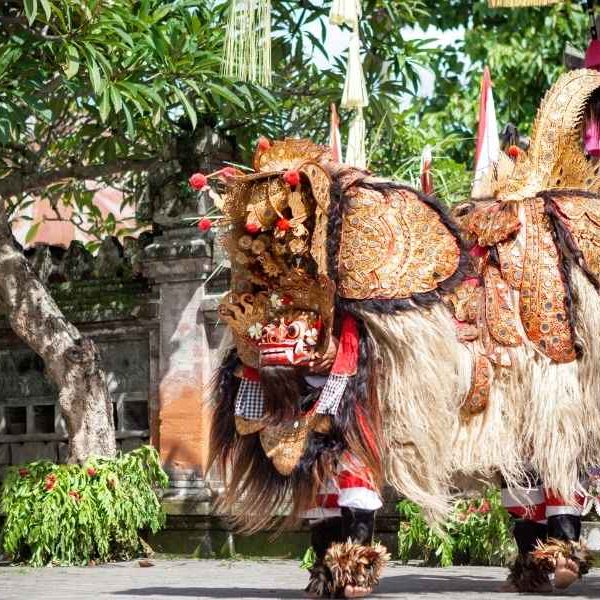 Tari Barong Dance Performance, Batubulan Village Arts